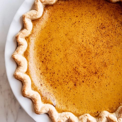 Silky Spiced Pumpkin Pie