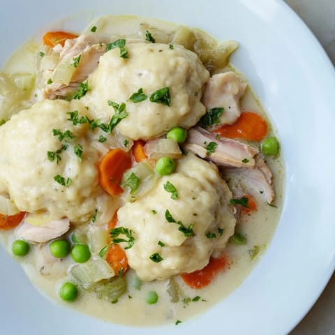 Chicken Dumplings Comfort Stew