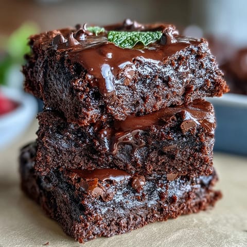 Mint chocolate chip brownie bites with rich fudgy centers and cool mint flavor, perfect for St. Patrick's Day celebrations.
