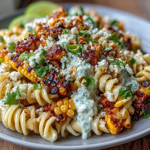 Mexican Street Corn Pasta Salad