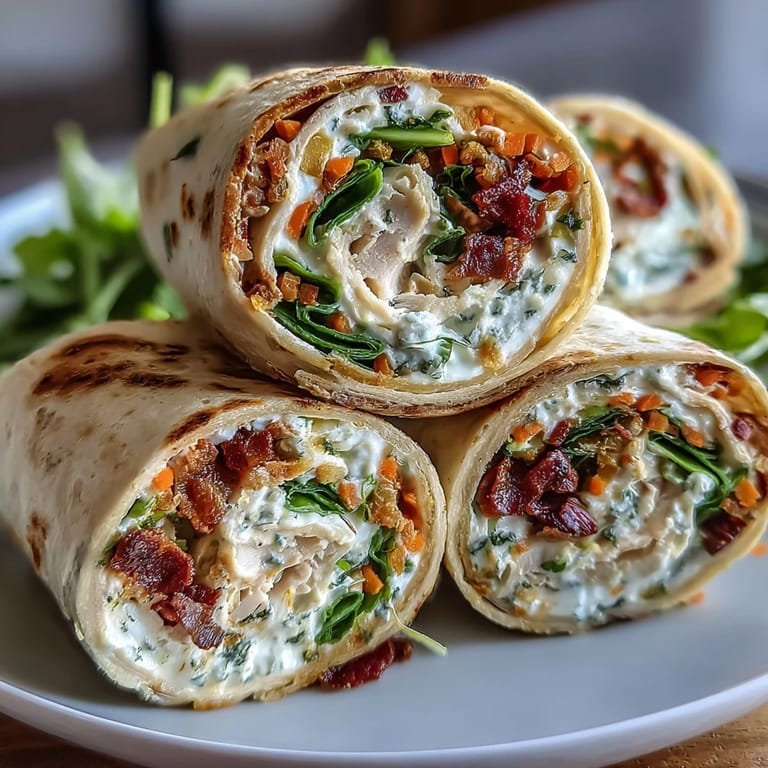 Bite-sized pinwheel sandwiches packed with turkey, cheddar, and crisp veggies, great for easy lunch prep or snacks.